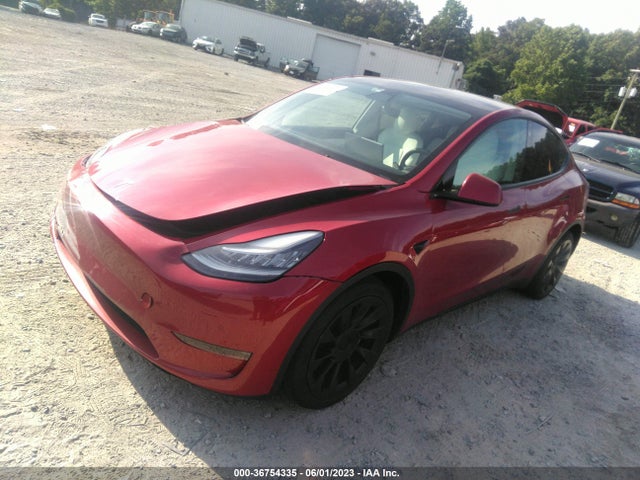 2021 TESLA MODEL Y 5YJYGDEE7MF125255 Photo 1