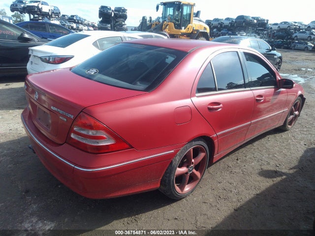 2004 MERCEDES-BENZ C-CLASS 1.8L VIN: WDBRF40J34A585709