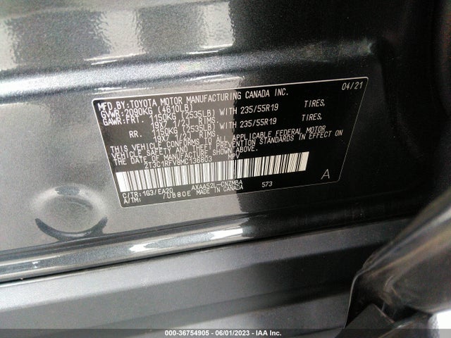 Toyota Rav4 Xle Premium 2021 2T3C1RFV8MC136803 Image 10