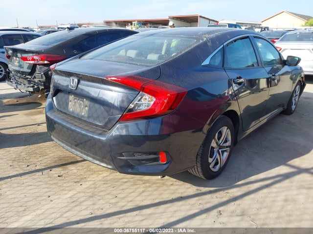 Honda Civic Sedan Lx 2018 2HGFC2F52JH595836 Image 4