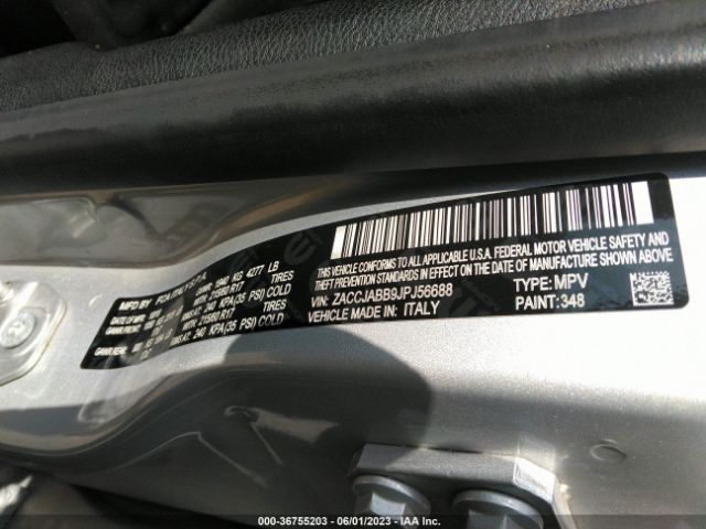 ZACCJABB9JPJ56688 Jeep Renegade Latitude