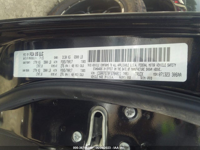 1C6RR7ST8FS784011 RAM 1500 Tradesman