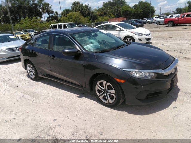 Honda Civic Sedan Lx 2017 2HGFC2F57HH539370 Image 1