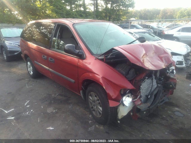 2006 DODGE GRAND CARAVAN SE VIN: 1D4GP24R26B552811