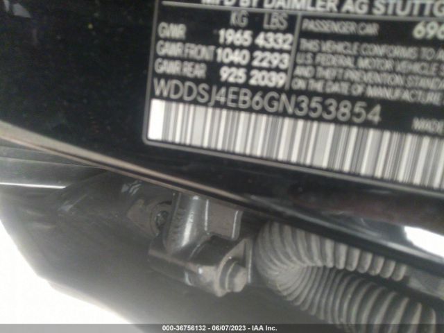WDDSJ4EB6GN353854 Mercedes-Benz CLA