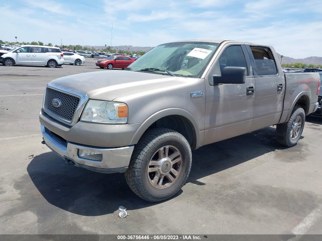 2005 FORD F-150 LARIAT VIN: 1FTPW14535KC02934