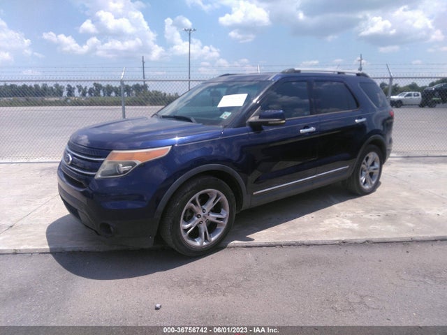 2011 FORD EXPLORER LIMITED VIN: 1FMHK7F81BGA01800