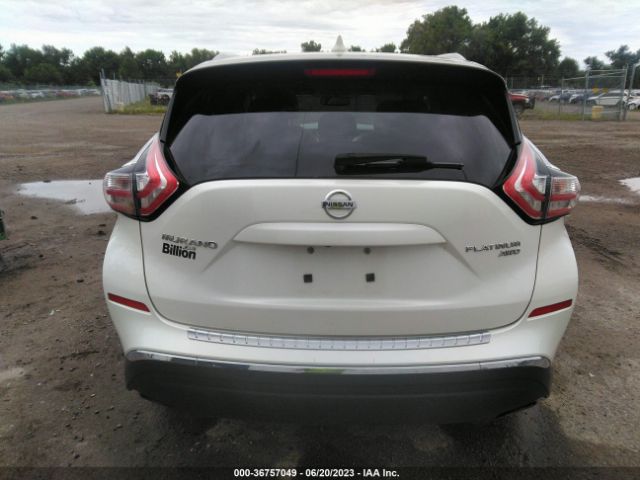 5N1AZ2MHXJN184756 Nissan Murano Platinum