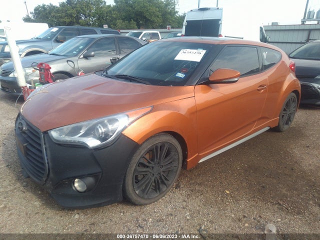 Hyundai Veloster Turbo 2016 KMHTC6AE2GU287146 Image 2