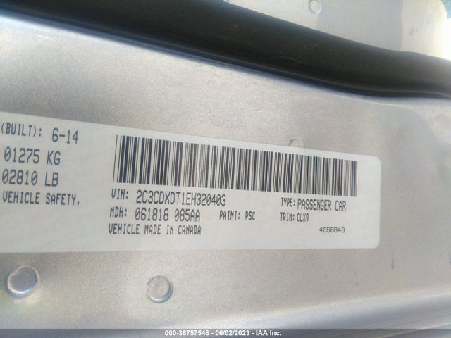 Dodge Charger Rt Max 2014 2C3CDXDT1EH320403 Image 9