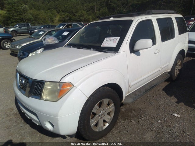 2007 NISSAN PATHFINDER LE VIN: 5N1AR18U07C624473
