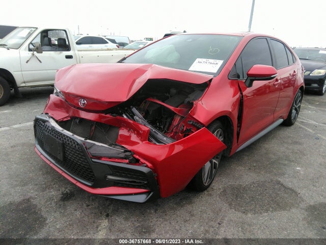 Toyota COROLLA SE 2020 5YFP4RCE8LP034227 Image 2