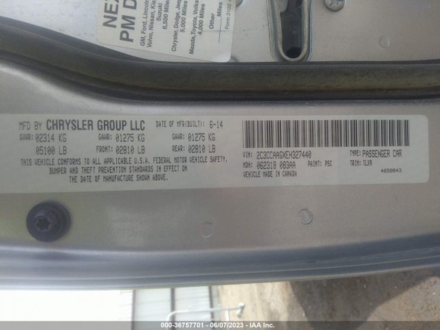 2C3CCAAGXEH327440 Chrysler 300