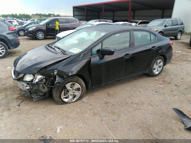 Honda Civic Sedan Lx 2015 19XFB2F51FE247417 Image 2