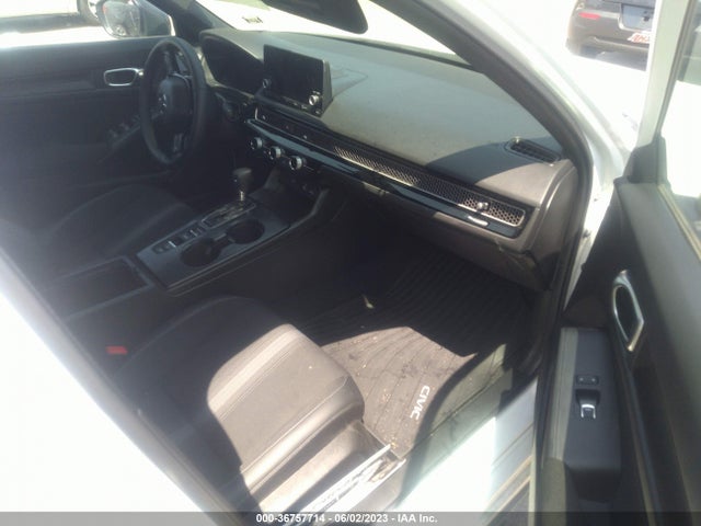 2022 HONDA CIVIC HATCHBACK SPORT VIN: 19XFL2H80NE023820