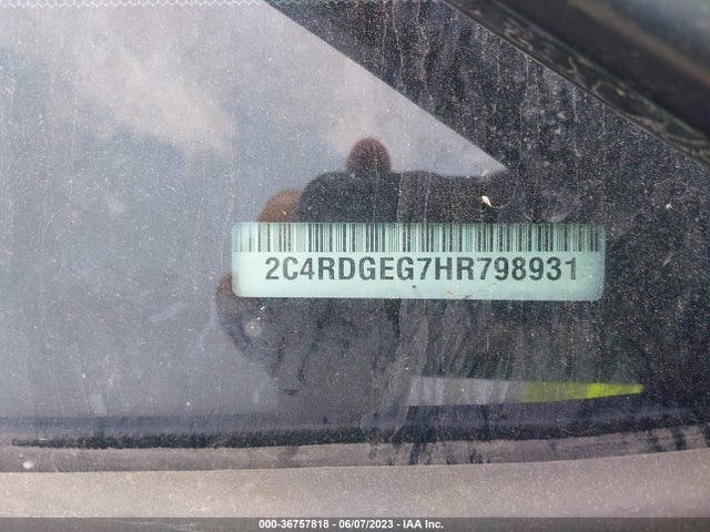 Dodge Grand Caravan Gt 2017 2C4RDGEG7HR798931 Image 9