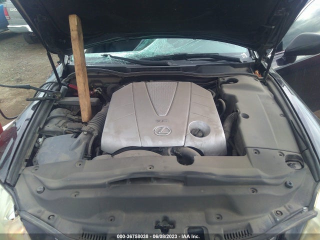 2006 LEXUS IS 350 AUTO VIN: JTHBE262565000780