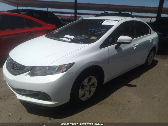 Honda Civic Sedan Lx 2014 19XFB2F53EE078869 Image 2