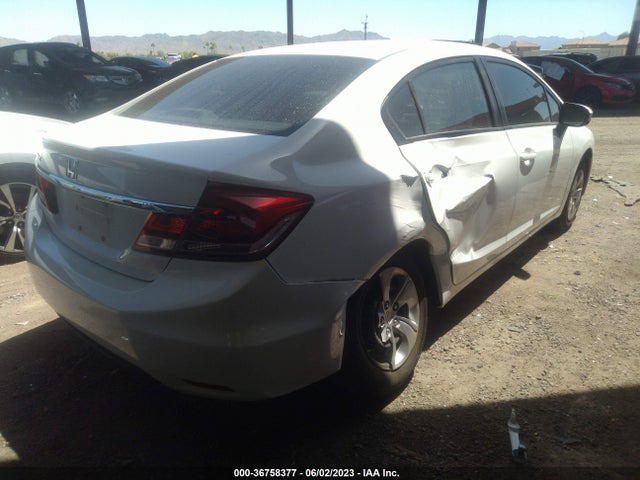 Honda Civic Sedan Lx 2014 19XFB2F53EE078869 Image 4