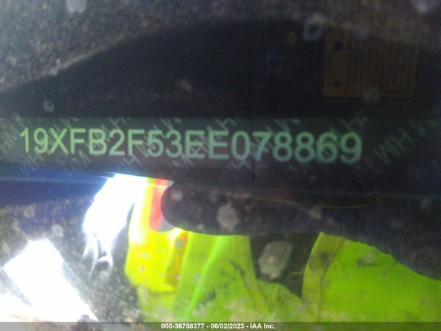 Honda Civic Sedan Lx 2014 19XFB2F53EE078869 Image 9