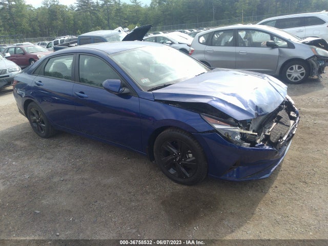2022 HYUNDAI ELANTRA SEL VIN: 5NPLS4AG7NH085875
