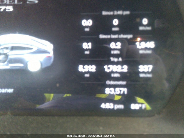 Tesla Model S 60/75 2017 5YJSA1E11HF186951 Image 7