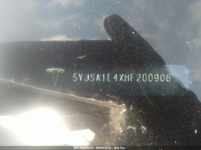 5YJSA1E4XHF200906 Tesla Model S 100d/90d/75d/60d/p100d