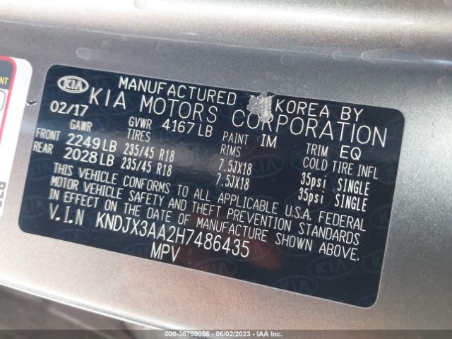 KNDJX3AA2H7486435 KIA Soul !