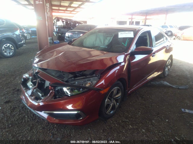 Honda Civic Sedan Lx 2020 2HGFC2F63LH570651 Image 2