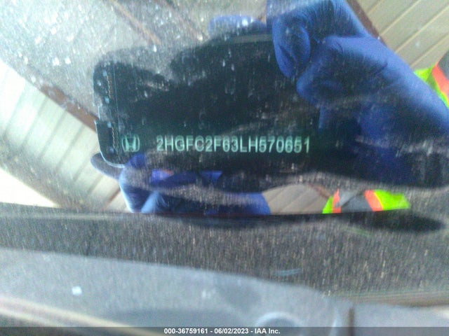 Honda Civic Sedan Lx 2020 2HGFC2F63LH570651 Image 9