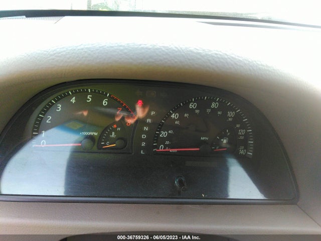 2002 TOYOTA CAMRY LE/SE/XLE VIN: 4T1BE30K22U529986