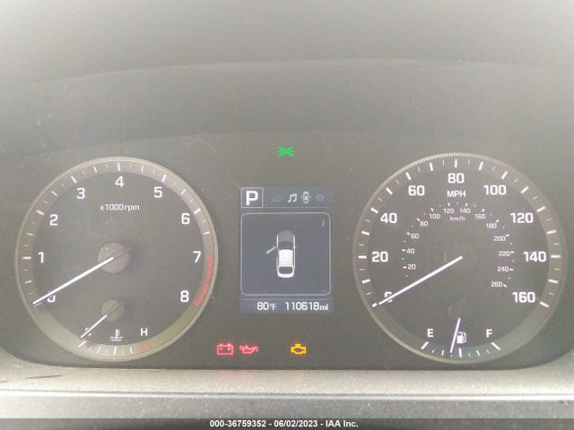 Hyundai Sonata 2.4l 2017 5NPE24AF5HH517304 Image 8