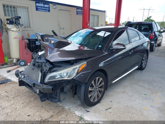 2015 HYUNDAI SONATA 2.4L SPORT VIN: 5NPE34AF2FH061577