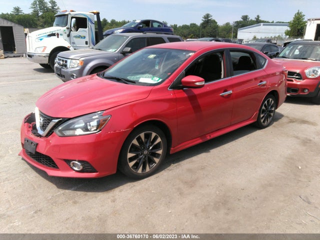 2016 NISSAN SENTRA SR VIN: 3N1AB7AP4GY272220