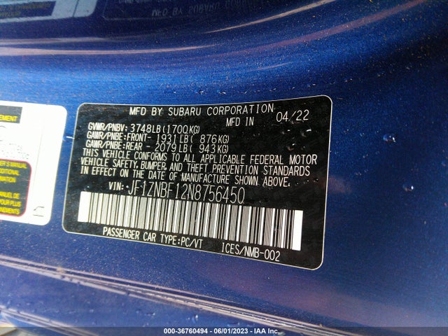 Toyota Gr86 Premium 2022 JF1ZNBF12N8756450 Image 10