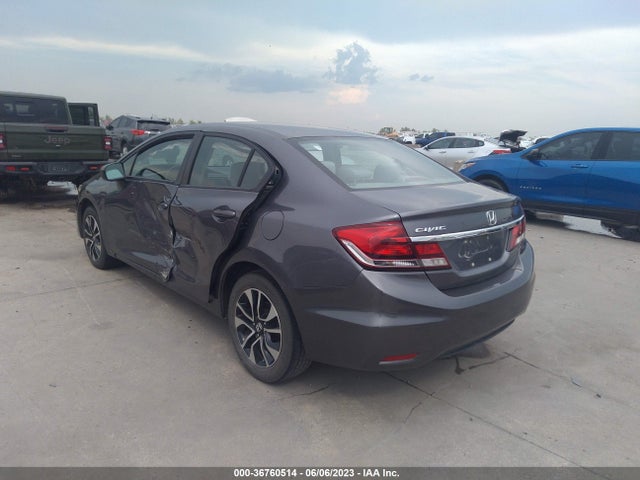 Honda Civic Sedan Ex 2014 19XFB2F89EE018119 Image 3