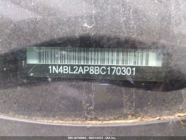 2011 NISSAN ALTIMA 3.5 SR VIN: 1N4BL2AP8BC170301