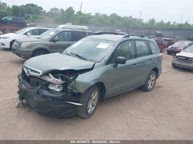 2016 SUBARU FORESTER 2.5I VIN: JF2SJABC5GH418621
