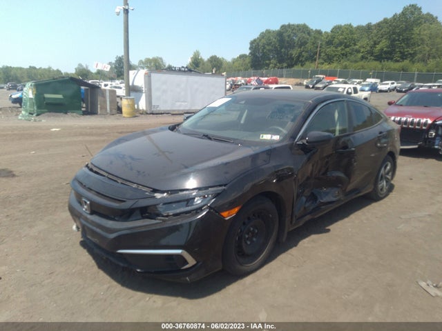 Honda Civic Sedan Lx 2019 2HGFC2F60KH582626 Image 2