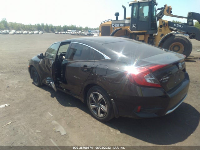 Honda Civic Sedan Lx 2019 2HGFC2F60KH582626 Image 3