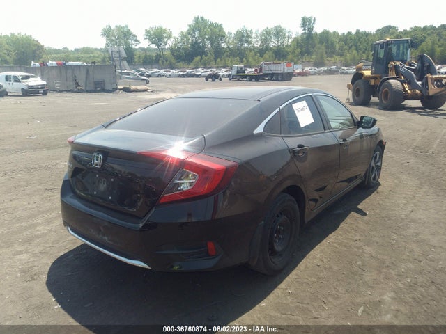 Honda Civic Sedan Lx 2019 2HGFC2F60KH582626 Image 4