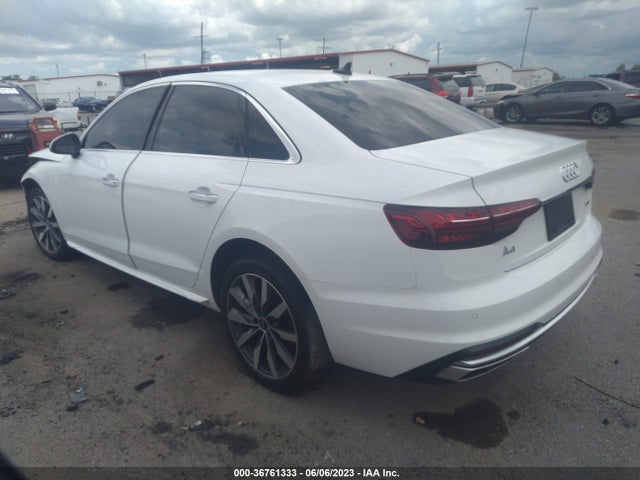 2021 AUDI A4 PREMIUM 40 TFSI QUATTRO S TRONIC VIN: WAUABAF42MA033237