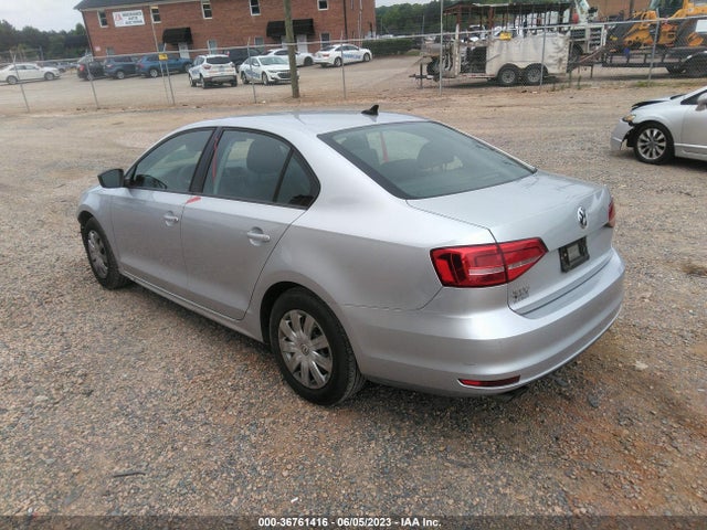 2015 VOLKSWAGEN JETTA SEDAN 2.0L S W/TECHNOLOGY VIN: 3VW2K7AJ7FM279727