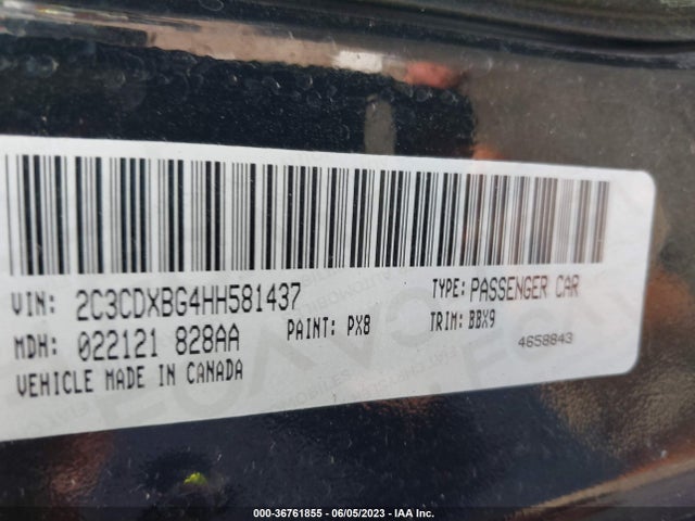 Dodge Charger Se 2017 2C3CDXBG4HH581437 Image 10