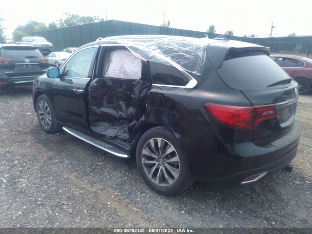 2015 ACURA MDX TECH/ENTERTAINMENT PKG VIN: 5FRYD4H63FB030349
