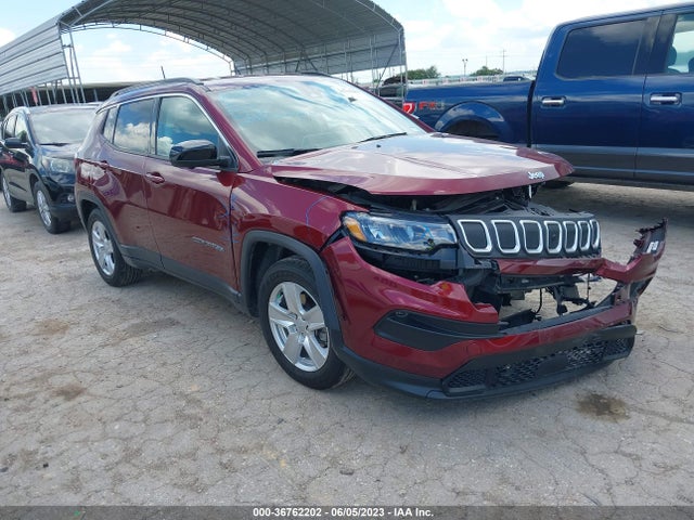 2022 JEEP COMPASS LATITUDE VIN: 3C4NJCBB8NT112896