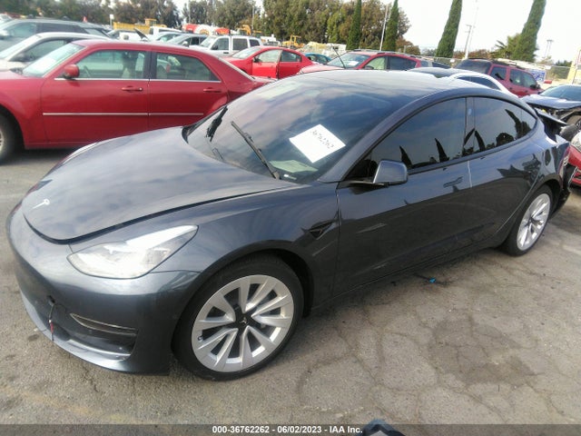 Tesla MODEL 3 2022 5YJ3E1EA9NF376422 Image 2