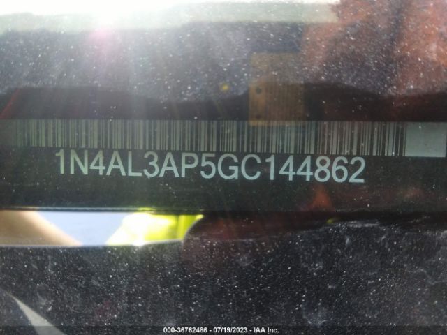 1N4AL3AP5GC144862 Nissan Altima 2.5 Sr
