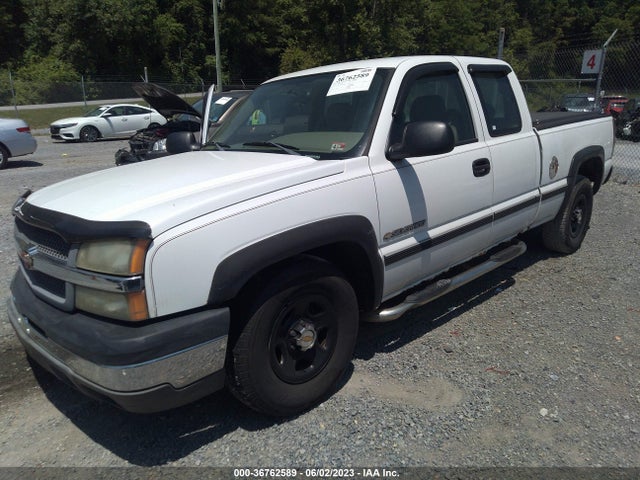 2004 CHEVROLET SILVERADO 1500 WORK TRUCK VIN: 1GCEC19Z74Z250681