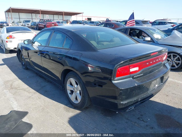 2013 DODGE CHARGER SE VIN: 2C3CDXBG9DH637723
